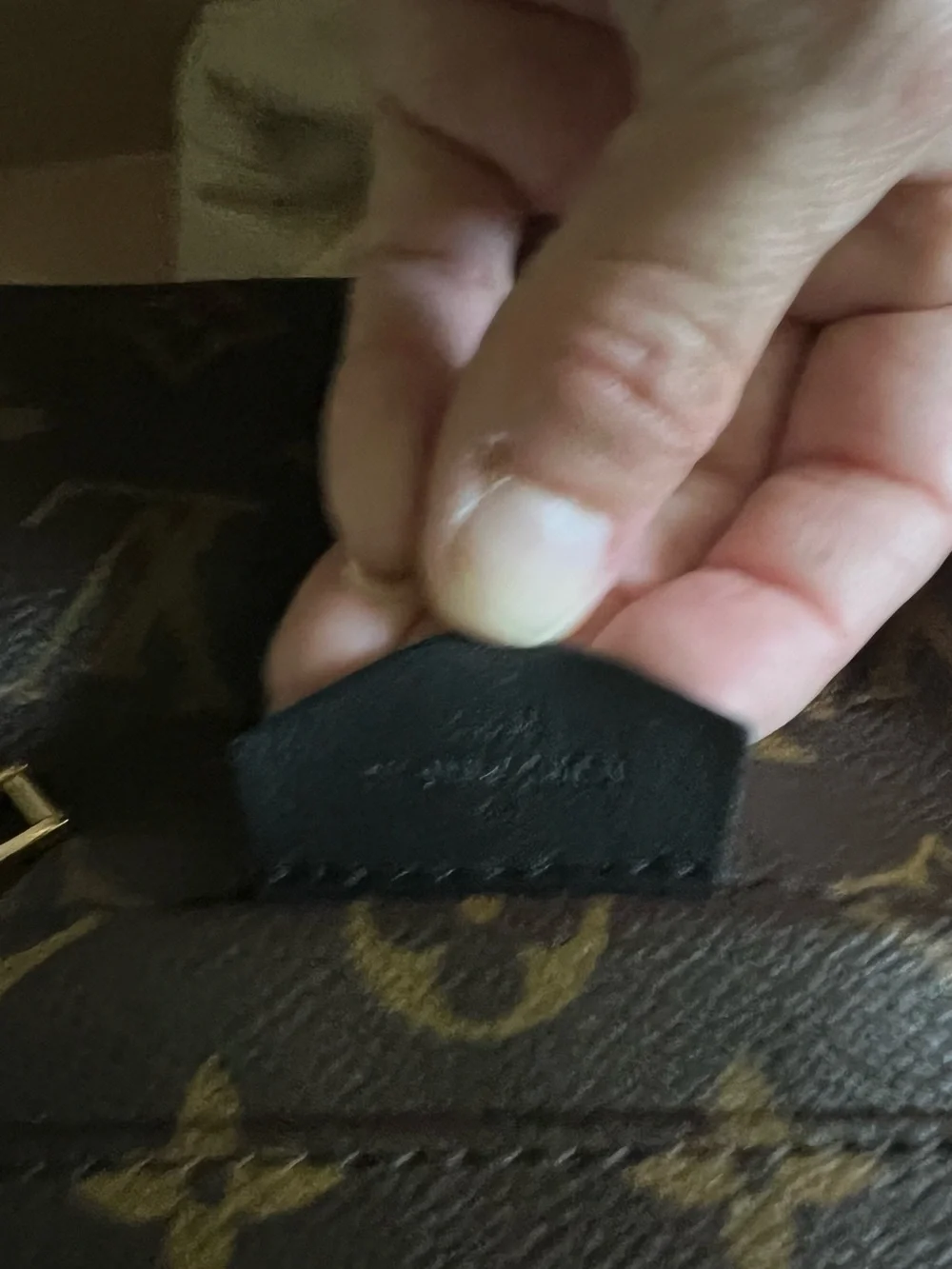 Louis Vuitton Orange and White Branded Box with Price Tag